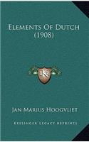 Elements of Dutch (1908)