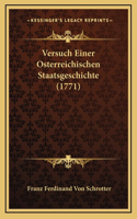 Versuch Einer Osterreichischen Staatsgeschichte (1771)
