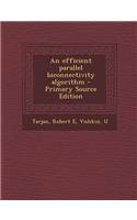 Efficient Parallel Biconnectivity Algorithm