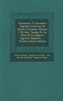 Romancero Y Cancionero Sagrados