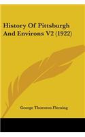 History Of Pittsburgh And Environs V2 (1922)