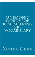 Mnemonic Words for Remembering GRE Vocabulary: (English)