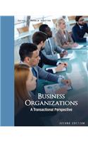 Business Organizations: A Transactional Perspective