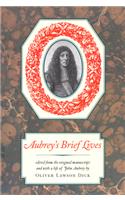 Aubrey's Brief Lives