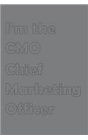 I'm the CMO-Chief Marketing Officer