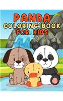 Panda Coloring Book For Kids