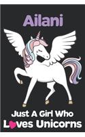 Ailani Just A Girl Who Loves Unicorns