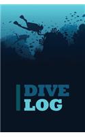Dive Log: Compact & Easy To Use Scuba Diving Log Book for 122 Dives
