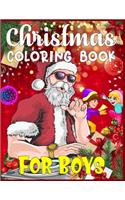 Christmas Coloring Book For Boys