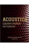 Acoustics: Maths Or Science Composition Notebook For Students With Quad Ruled 5 Squares per inch Graph Paper Suitable For Programmers, Engineers and Scientists