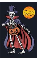 Scary Halloween Vampire Skeleton Trick Or Treat
