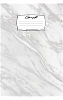 Graph Paper Composition Notebook: Coordinate graph 4x4 Quadrille Paper - Quad Ruled paper - grid paper - squared paper - math paper - Graph Paper Vover Design with Close Up White Mar(1 6x9 Inch Graph Paper 4 X 4)