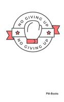 No Giving Up: Gepunktetes A5 Notizbuch oder Heft für Schüler, Studenten und Erwachsene(341 Logos Und Designs)