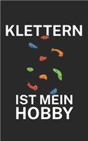 Klettern ist mein Hobby