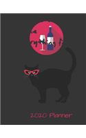 Cats and Wine Make Everything Fine 2020 Planner: Jan 2020- Jan 2021 Weekly Planner
