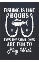 Fishing is like boobs even the small ones are fun to plan with