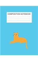 Composition notebook: Ruled (8.5 x 11 in), 110 Pages: Diary Book For Girl, Journal Notebook For Kids, Writing Journal Lined, Cute Pets (8.5 x 11 in), 110 Pages