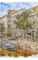 Amsterdam Canal Notebook