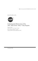 Evaluating the Effectiveness of the 2001-2002 NASA "why?" Files Program