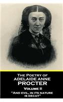 Poetry of Adelaide Anne Procter - Volume II