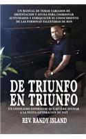DE TRIUNFO EN TRIUNFO