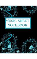 Music Sheet Notebook