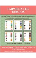 Hojas de deberes para la guarde (Empareja los dibujos): Este libro contiene 30 fichas con actividades a todo color para niños de 4 a 5 años