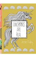 Unicorns Are Real Coloring Book