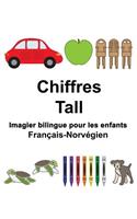 Français-Norvégien Chiffres/Tall Imagier bilingue pour les enfants: (Freebilingualbooks.com)