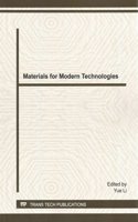 Materials for Modern Technologies I