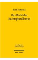 Das Recht des Rechtspluralismus: (29 Grundlagen der Rechtswissenschaft)
