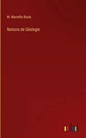 Notions de Géologie