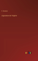 Législation de l'Algérie