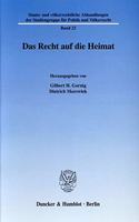Das Recht Auf Die Heimat