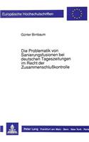 Die Problematik von Sanierungsfusionen bei deutschen Tageszeitungen im Recht der Zusammenschlukontrolle