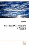 Conditional Constructions in Amharic