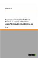 Tangenten und Normalen an Funktionen: Berechnung von Tangenten und Normalen an Funktionsgraphen, die durch einen vorgegebenen Punkt verlaufen, der nicht auf dem Graphen der Funktion lieg(German)