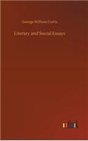 Literary and Social Essays