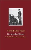 korrekte Diener
