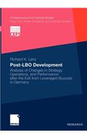 Post-Lbo Development