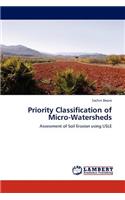 Priority Classification of Micro-Watersheds