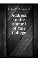 Address to the Alumni of Yale College