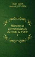 Memoires et correspondances du comte de Villele