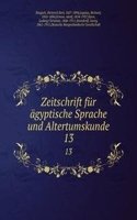 Zeitschrift fur agyptische Sprache und Altertumskunde