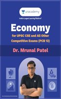 Economy for UPSC Civil Services Examination and All Other Competitive Exams (PCB 12) by Dr. Mrunal Patel | English | 1st Edition | Prelims [Paperback] Dr. Mrunal Patel