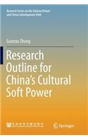 Research Outline for China's Cultural Soft Power
