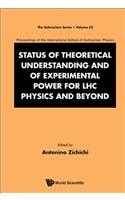 Status of Theoretical Understanding and of Experimental Power for Lhc Physics and Beyond - 50th Anniversary Celebration of the Quark - Proceedings of the International School of Subnuclear Physics