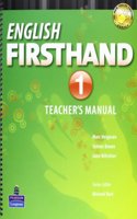 English Firsthand Teacher's Manual