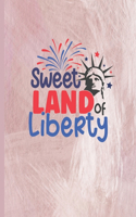 Sweet Land Of Liberty: 2022-2026 Monthly Planner 5 Years-Dream It, Believe It, Achieve It Five Year Monthly Planner With Goals - Us Holidays - 60 Month Notebook... (5-Year