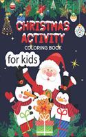 Christmas Activity Coloring Book For kids